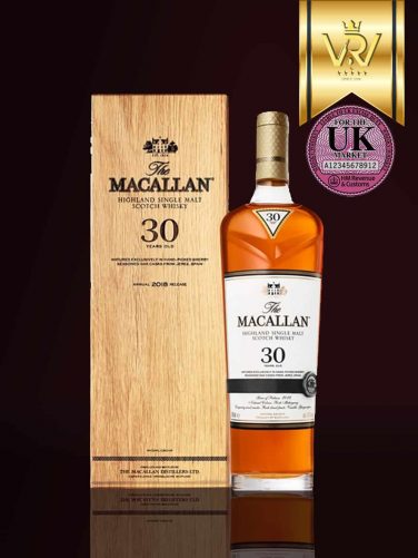 Rượu MACALLAN 30 YEARS OLD FINE OAK UK xuất xứ anh quốc