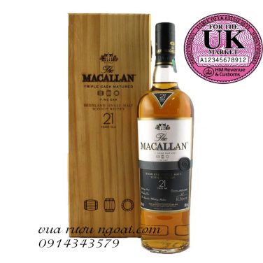 MACALLAN 21 YEARS OLD UK