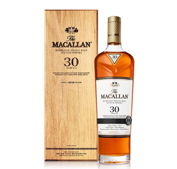 Rượu Macallan 30 - cực phẩm của các dòng rượu whisky