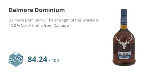Dalmore Dominium Duty Free