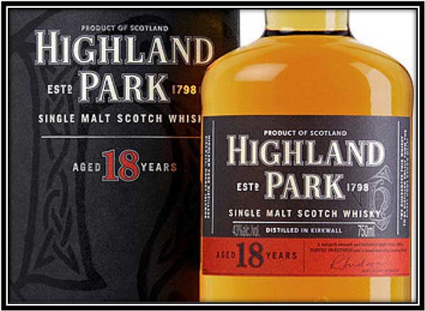 Rượu Highland Park 18 Duty Free