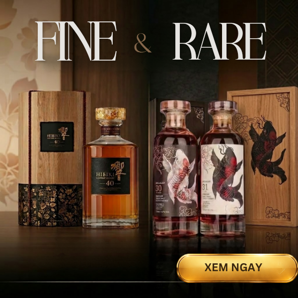 Rượu whisky sưu tầm bản hiếm Duty Free Vua Rượu Ngoại