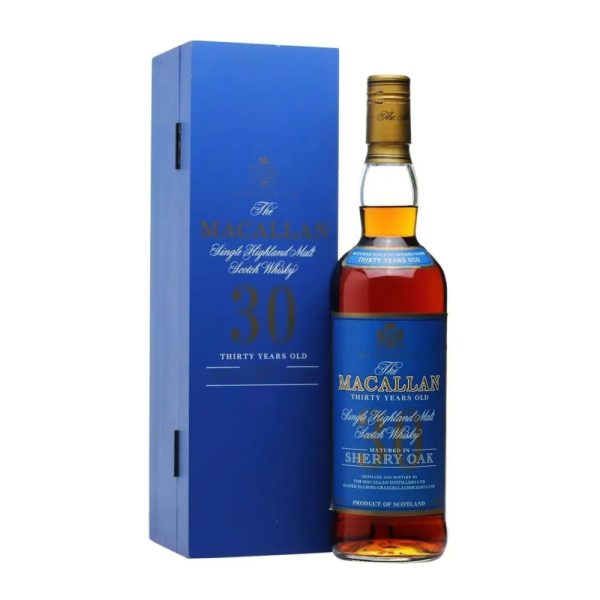 Rượu Macallan 30 năm Sherry Oak Blue Label chính hãng tại Vua Rượu Ngoại