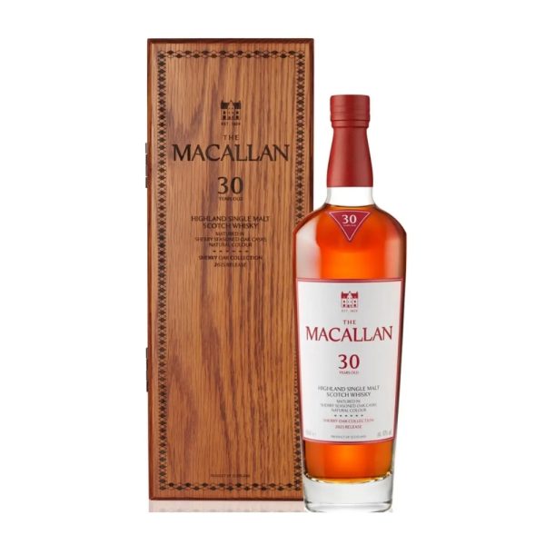 Rượu Macallan 30 năm Sherry Oak chính hãng tại Vua Rượu Ngoại