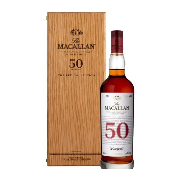 Rượu Macallan 50 năm - The Red Collection chính hãng tại Vua Rượu Ngoại