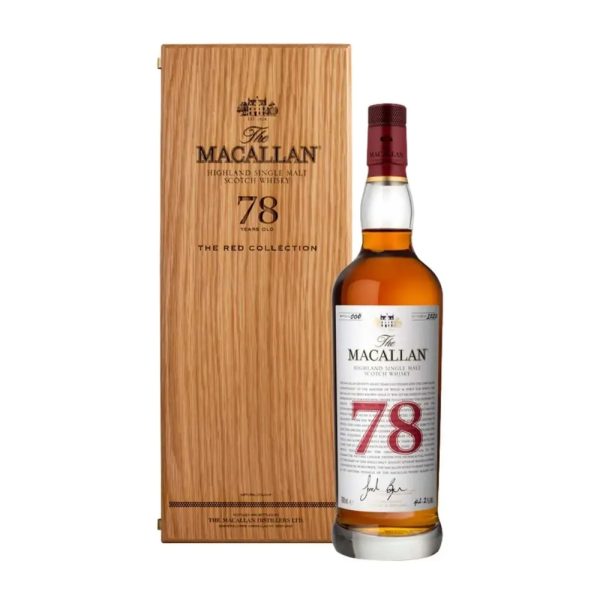 Rượu Macallan 78 năm - The Red Collection chính hãng tại Vua Rượu Ngoại