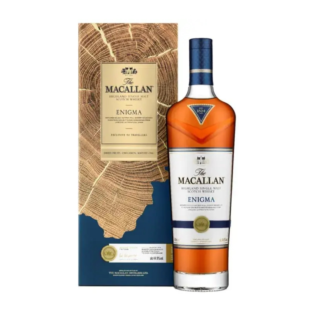 Chai Rượu Macallan Enigma dung tích 700ml Rượu Macallan Enigma chính hãng tại Vua Rượu Ngoại