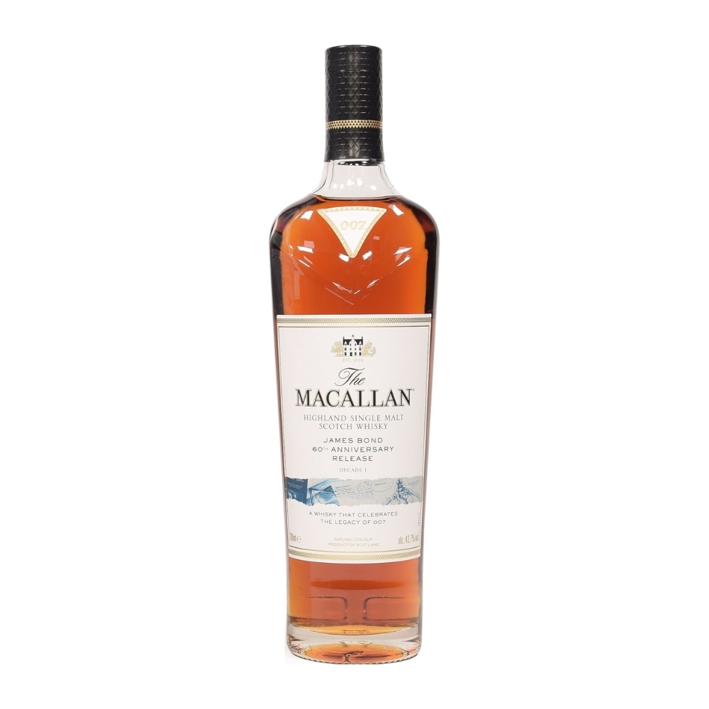 Chai Rượu The Macallan James Bond 60th Anniversary Release - Decade I dung tích 700ml.2 Rượu The Macallan James Bond 60th Anniversary Release - Decade I chính hãng tại Vua Rượu Ngoại