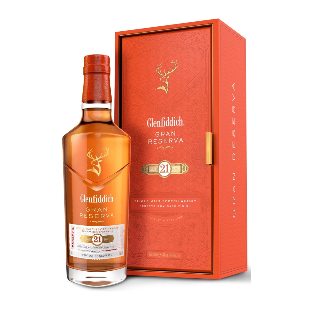 Chai Rượu Glenfiddich 21 Gran Reserva Chính Hãng dung tích 700ml