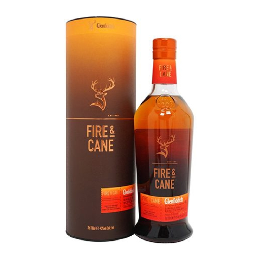 Chai Rượu Glenfiddich Fire & Cane Chính Hãng dung tích 700ml