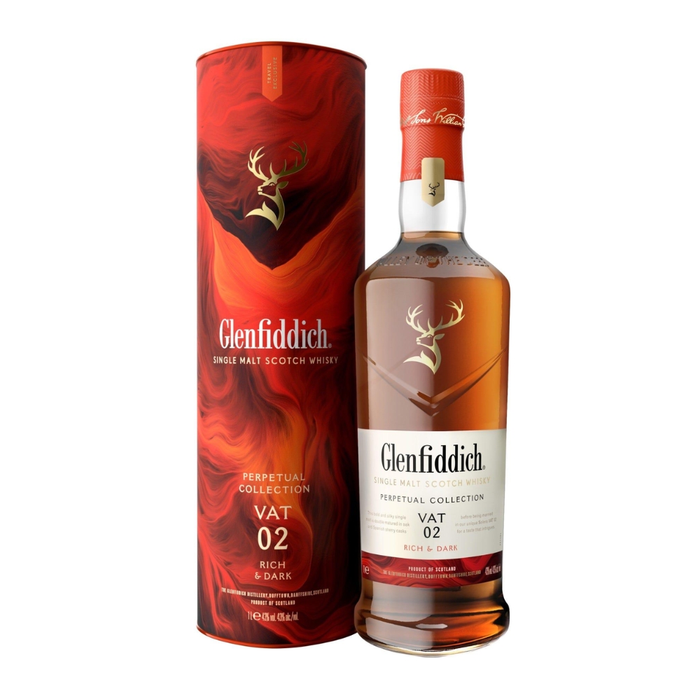 Chai Rượu Glenfiddich Perpetual Collection VAT 02 dung tích 1000ml