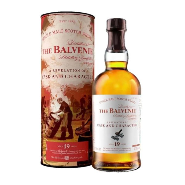 Rượu Balvenie 19 Năm A Revelation of Cask and Character chính hãng tại Vua Rượu Ngoại